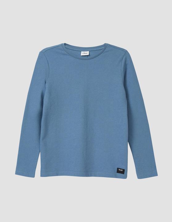 Produktbild s.Oliver T-Shirt Longsleeve aus Strukturjersey (146, 152)