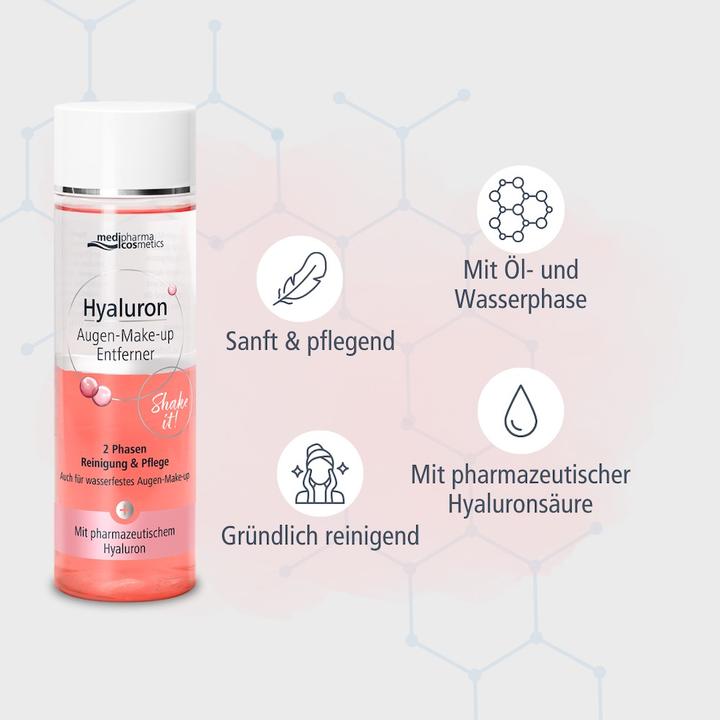 Produktbild Dr. Theiss Hyaluron Augen Make Up Ent, 200 ml FLU (Make-Up Entferner, 200 ml)