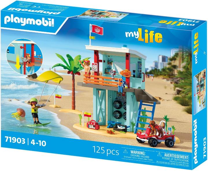 Playmobil Tour de sauvetage avec Beach buggy (71903, Playmobil Ma vie)