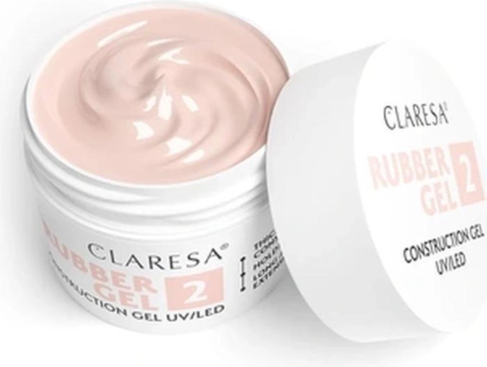 Produktbild Claresa Rubber Gel For Building And Extending Nails 02
