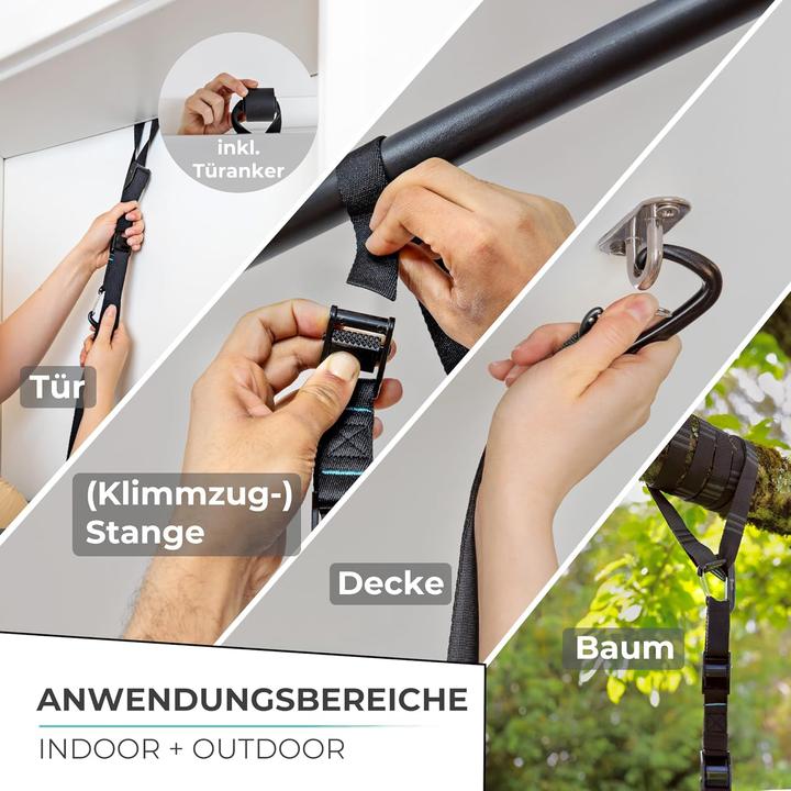 Image du produit Pullup & Dip FREESIXD Pocket - Mobiler mini Schlingentrainer für indoor & outdoor