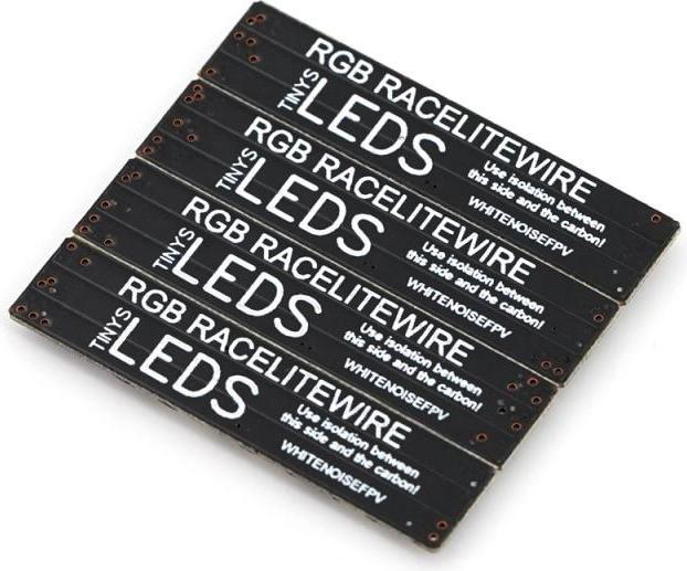 Actual product image Dronefactory TinysLEDs RaceLiteWire RGB LED (4pcs.) (Drone lighting)