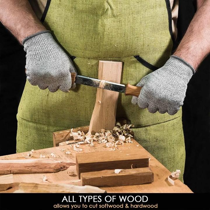 Actual product image Beaver Craft BeaverCraft Drawknife 3mm, ashwood (3 mm)