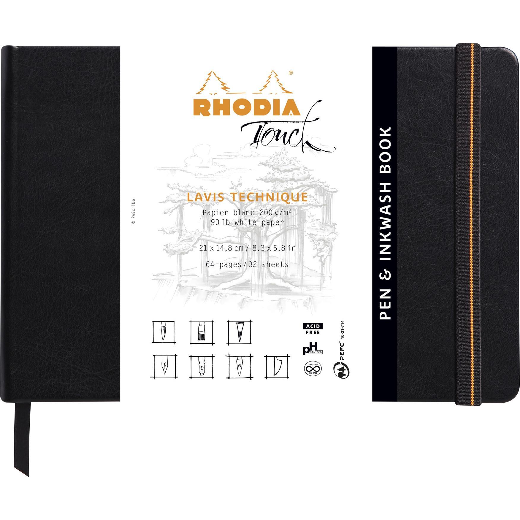 Thumbnail - Rhodia, Heft + Block, Touch (A5, Harter Einband)