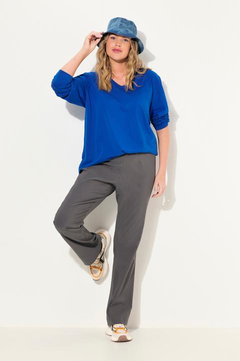 Produktbild Ulla Popken Thermo-Bengalinhose, Slim Fit, warm, Elastikbund (50)