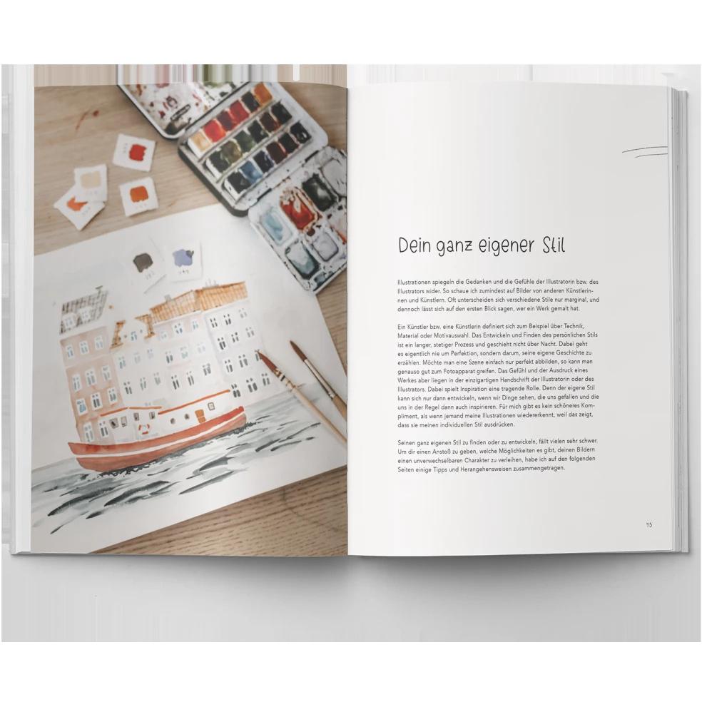 Thumbnail - Urban Watercolor Journey, Ratgeber von Sue Hiepler