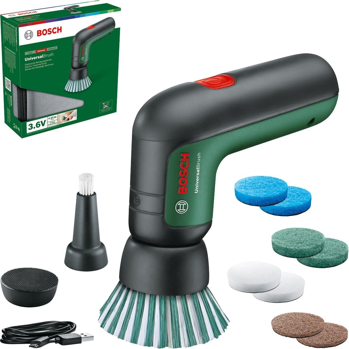 Bosch Home & Garden UniversalBrush, Reinigungsutensil, Grün, Schwarz
