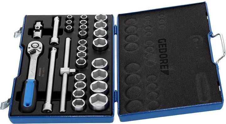 Image du produit Gedore Jeu de clés à douille métrique (10 mm, 11 mm, 12 mm, 13 mm, 14 mm, 15 mm, 16 mm, 17 mm, 18 mm, 19 mm, 20 mm, 21 mm, 22 mm, 23 mm, 24 mm, 25 mm, 26 mm, 27 mm, 28 mm, 29 mm, 30 mm, 31 mm, 32 mm, 33 mm, 34 mm, 35 mm, 36 mm)