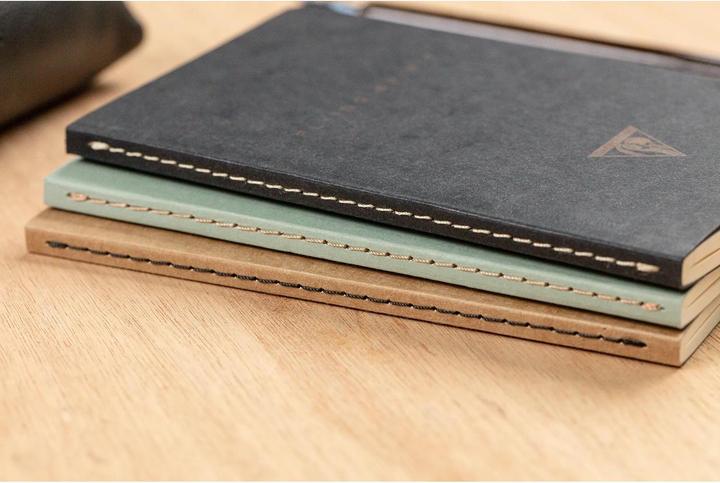 Actual product image Clairefontaine F.S. Vert, Stapled n bk 9x14 48sh L ass (Special ruling, Hardcover)