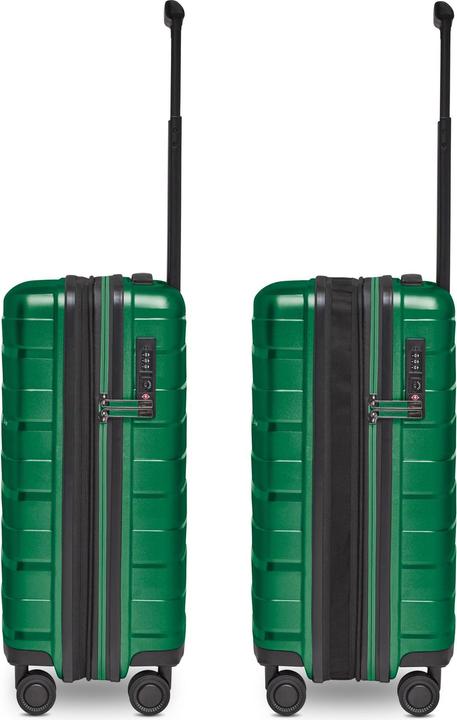Immagine prodotto Bergpfeil Travel 4-Rollen Kabinentrolley S 55 cm mit Dehnfalte (44 l)