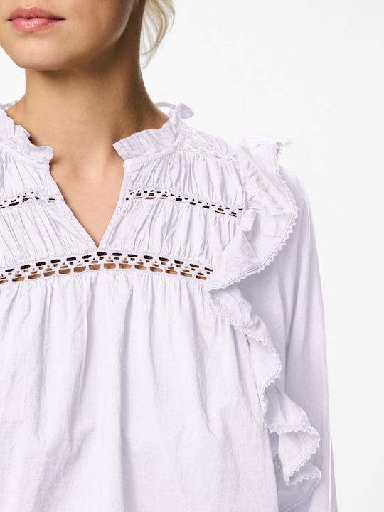 Actual product image Pieces PCMAKENNA top with long sleeves (M)