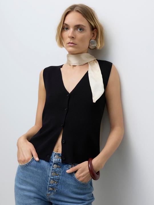 Actual product image Vero Moda AWSIMONE Gestricktes Oberteil Weste (M)