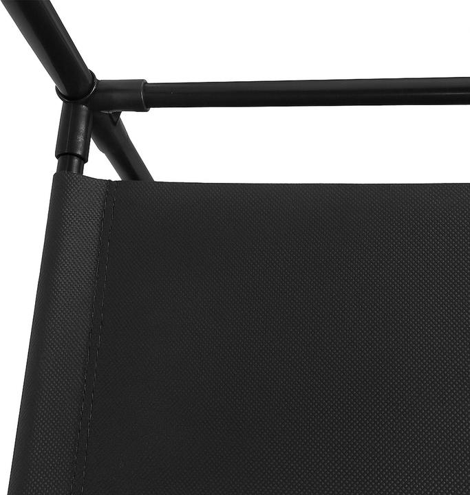 Actual product image Relaxdays Garderobenständer Schwarz 4 Ablagen