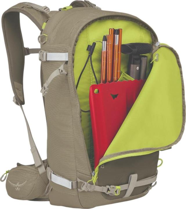 Produktbild Osprey Soelden 32 - Schneesport Rucksack, OliveTan/EarlGrey (32 l)
