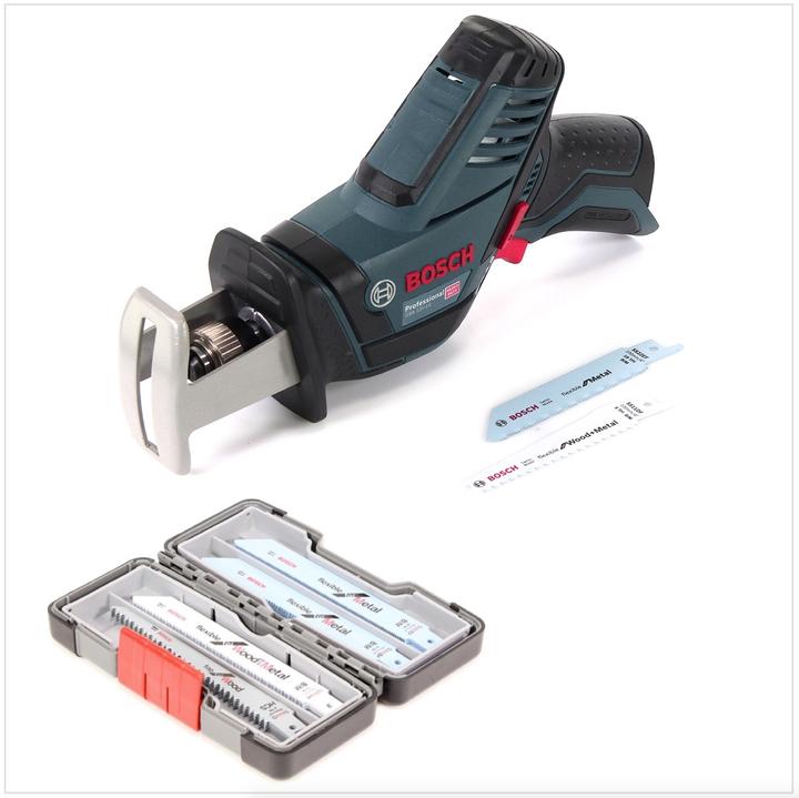 Produktbild Bosch Professional GSA 12V-14 Akku Säbelsäge 12 V + 20 tlg. Tough Box Sägeblätter - ohne Akku und Ladegerät