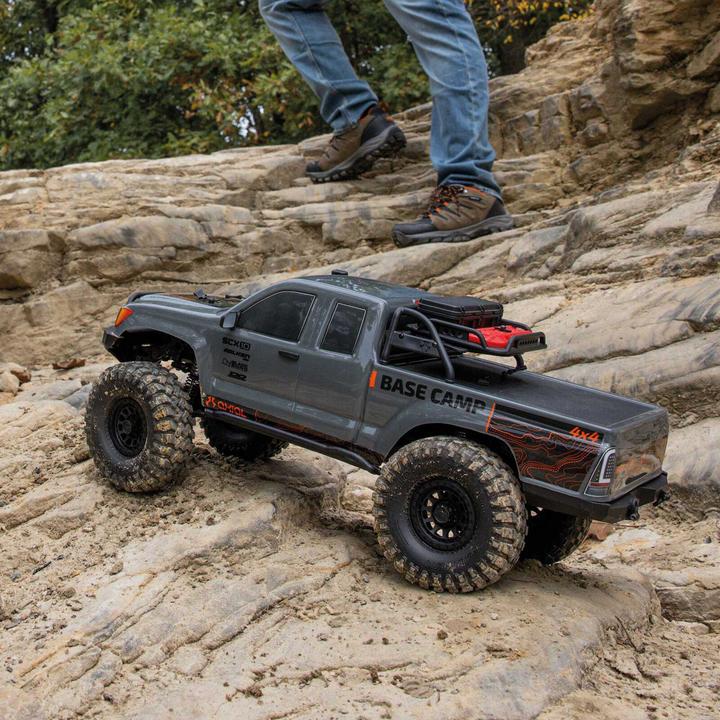 Actual product image Axial Scale Crawler SCX10 III Base Camp ARTR, grey (RTR Ready-to-Run)