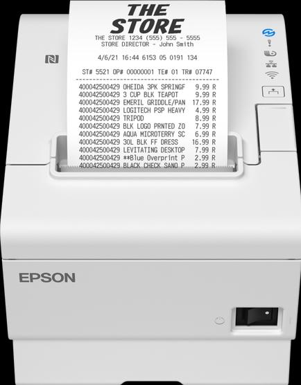 Immagine prodotto Epson Tm-T88vi (111) (Ethernet, NFC, USB)
