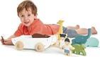 Actual product image Tender Leaf Toys Boat with animals