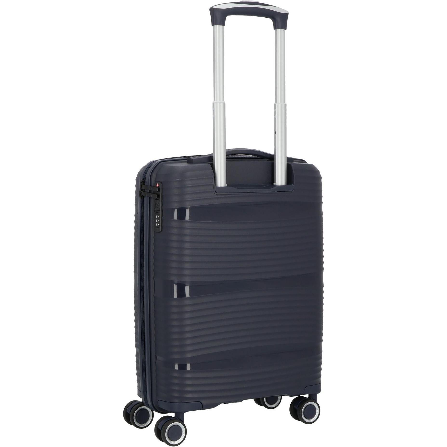 Thumbnail - D&N, Koffer, Travel Line 4200 - Trolley S, Blau, (36 l, Handgepäck (bis 50l))