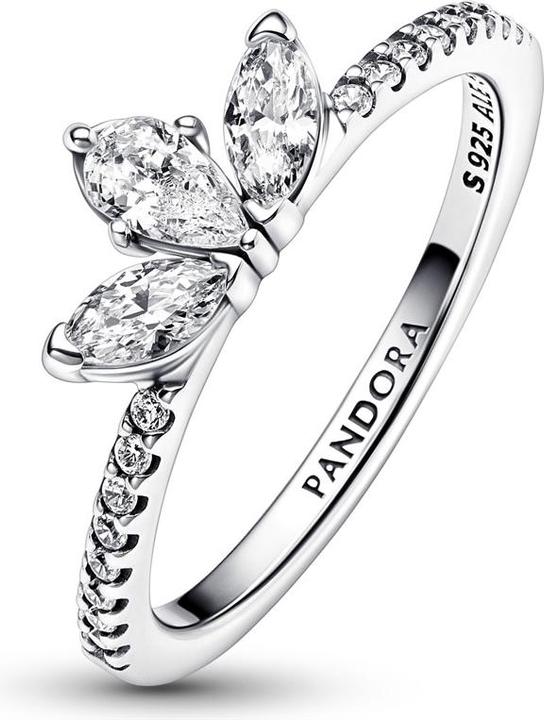 Actual product image Pandora Sparkling Herbarium Cluster Ring (50, 925 Silver)