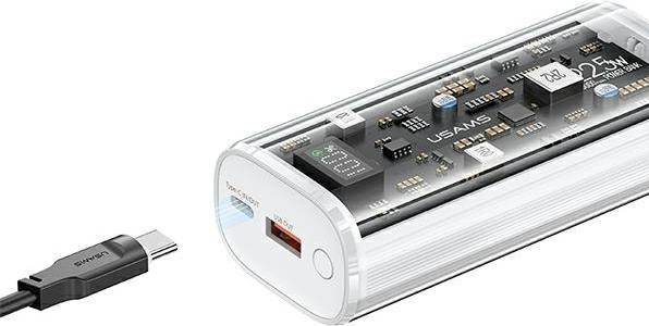 Actual product image Usams Powerbank incl. display indicator (9000 mAh, 22.50 W, 32.40 Wh)