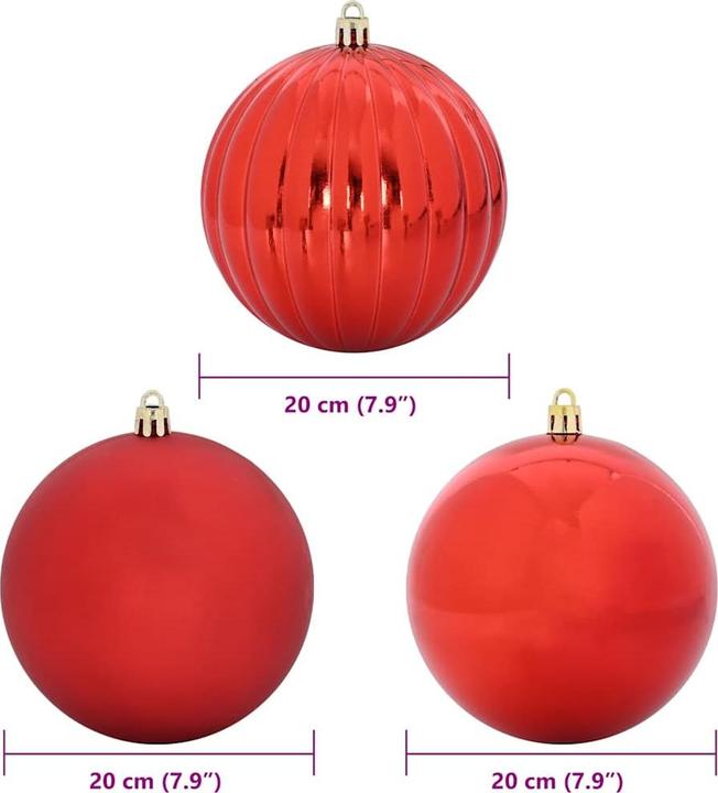 Image du produit vidaXL Weihnachtskugeln (4x)