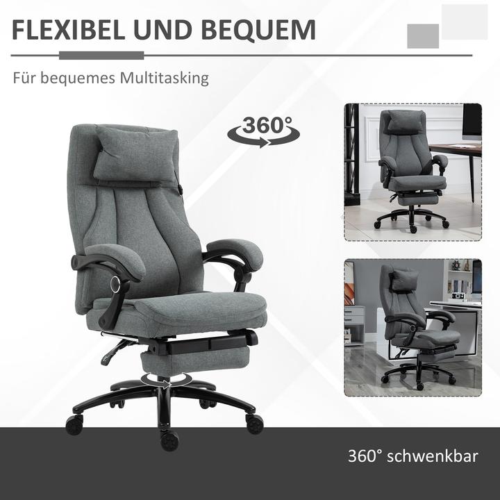 Produktbild Vinsetto Bürostuhl mit Massagefunktion