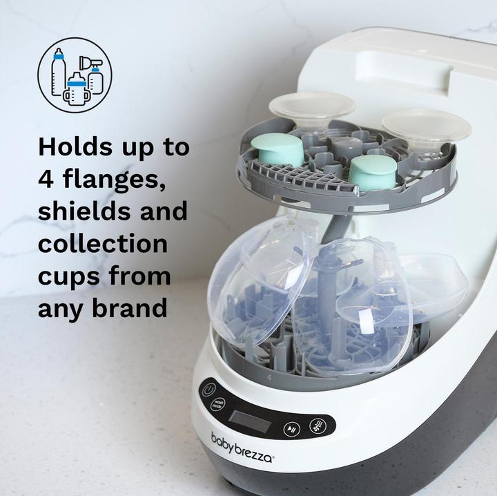 Actual product image Baby Brezza Brustpumpengestell für Bottle Washer Pro