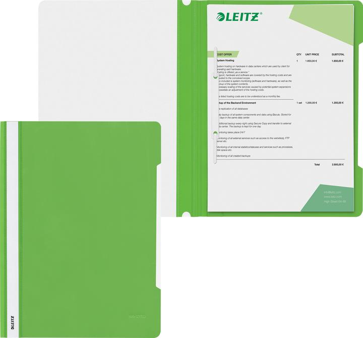 Productafbeelding Leitz Standaard plastic nietmachine (A4, 1 x)