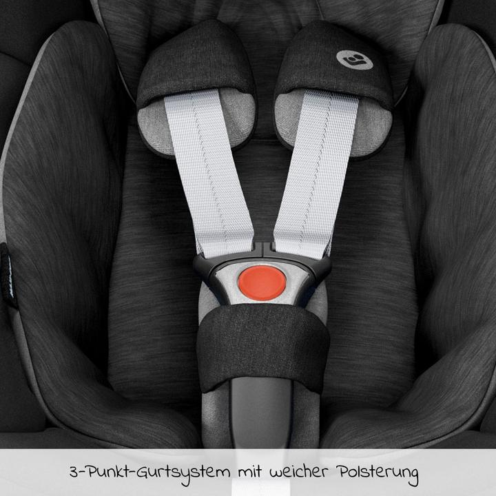 Image du produit Maxi-Cosi Reboarder 3in1 Coque bébé & Reboarder Set dès la naissance (Coque auto, Reboarder, Norme ECE R129/i-Size)