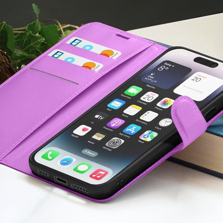 Produktbild Zanaé Premium Klappetui iPhone 14 Pro (Apple iPhone 14 Pro)