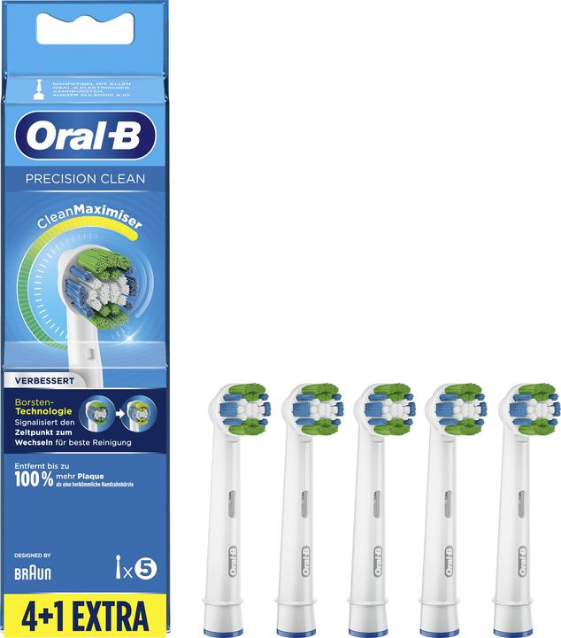 Produktbild Oral-B Aufsteckbürste Precision Clean 4+1 Extra (5 x)