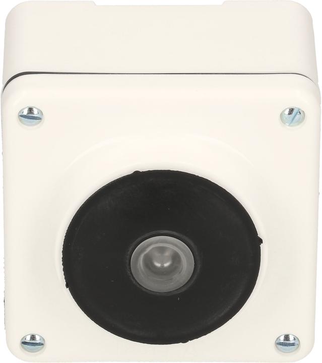 Actual product image Mica AP wet pushbutton white IP54 illuminated