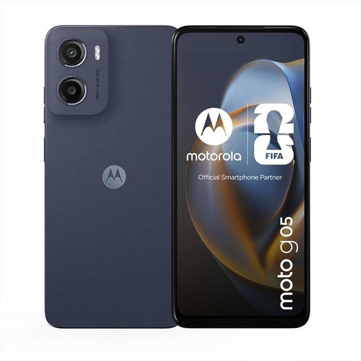 Actual product image Motorola Moto G05 DS 8/128GB Denim Blue (128 GB, Blue, 6.67", Dual SIM, 4G)