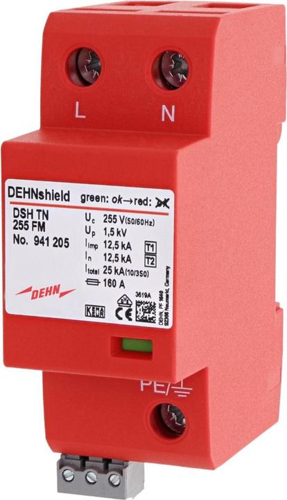 Produktbild Dehn SOEHNE Kombiableiter shield DSH TN 255 Typ 2