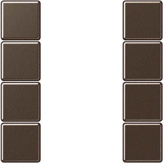 Actual product image JUNG Button 4t Switch/Dim A br glz A504TSAMO