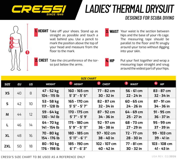 Actual product image Cressi Desert (5/4 mm, S)