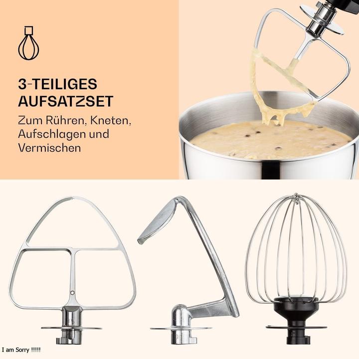 Image du produit Klarstein Bella Küchenmaschine (1200 W)