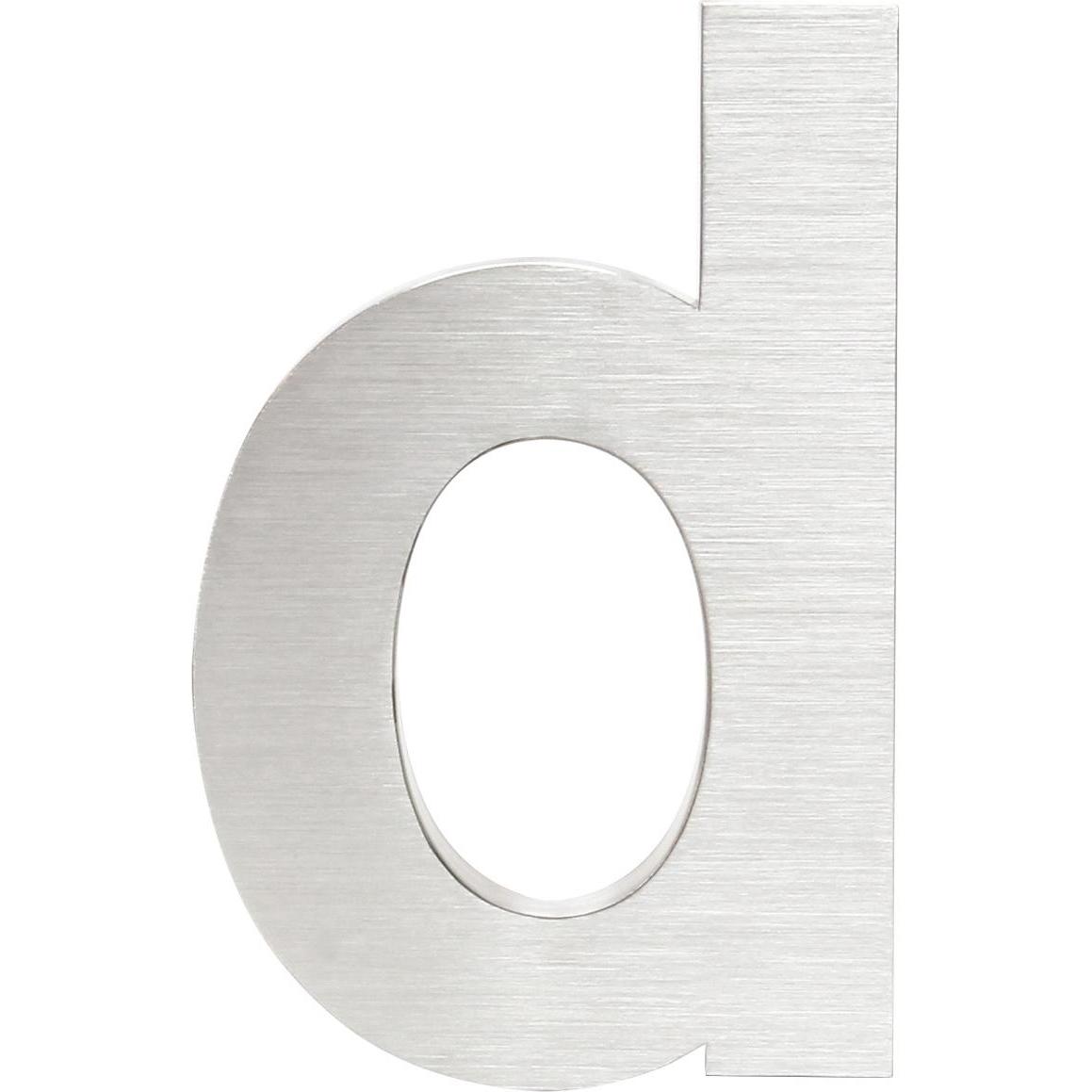 Thumbnail - Wiltec, Hausnummer + Türschild, Hausnummer d Edelstahl Hausnummer modern 3D-Design rostfrei