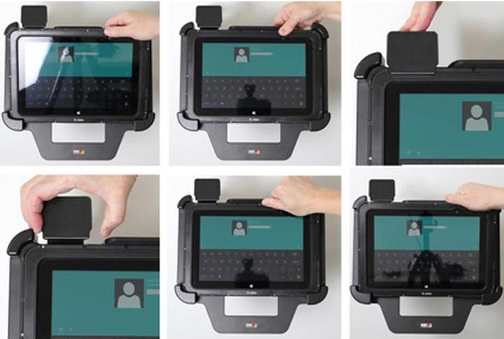 Image du produit Brodit 241695 Support Zebra ET50,51,55,56 10.1