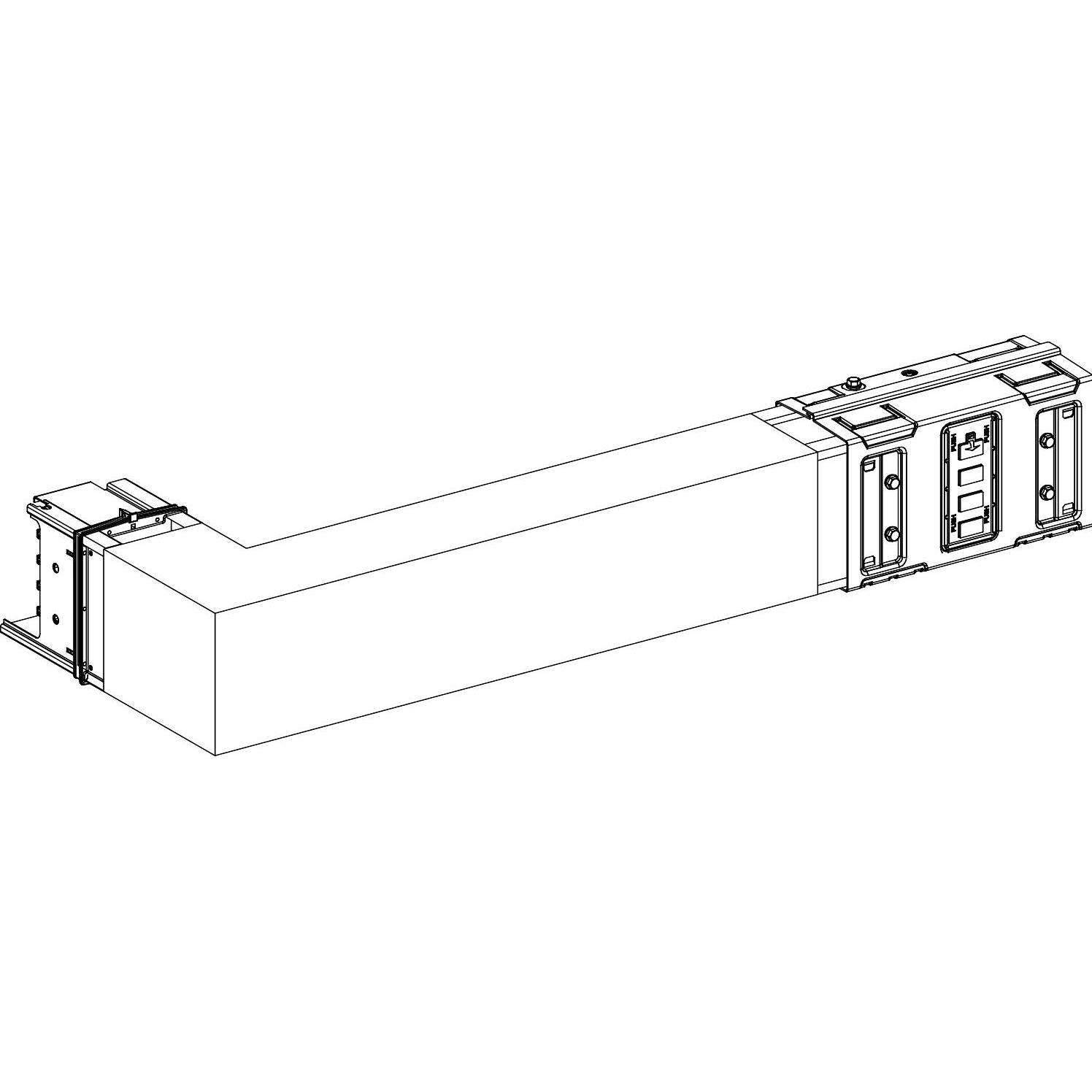 Schneider Electric SE KSA1000DLR42A KSA Winkelelement WahllÃ¤nge (Verteiler), Elektronikzubehör + Gehäuse, Weiss
