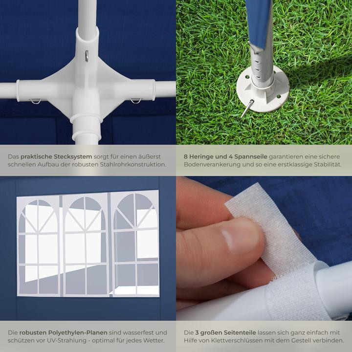 Actual product image tectake Barinas (300 cm, 300 cm)