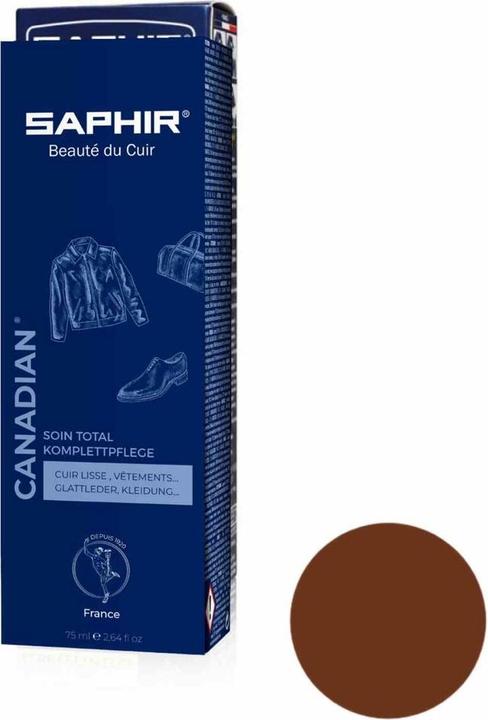 Actual product image Saphir Beaute du Cuir Care cream Canadian (1 x, 75 ml)