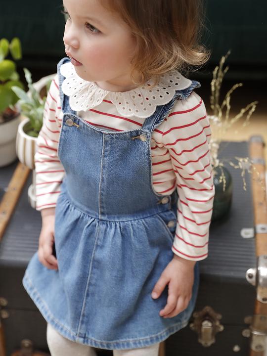 Immagine prodotto Vertbaudet Baby Jeans-Latzkleid Oeko-Tex (74)