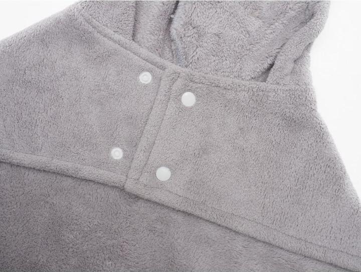 Image du produit Peppy buddies Robe de bain Shark M, Gris, Taille 40 cm - (69727186727) (M, Peignoir pour chien)