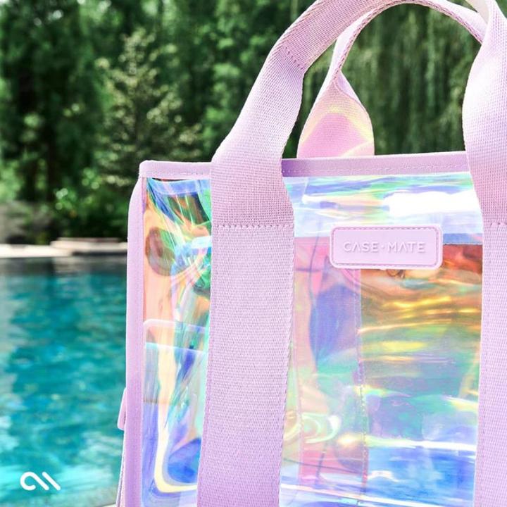 Produktbild Case-Mate Soap Bubble Mini-Strandtasche – wasserdichte Umhängetasche (irisierend)