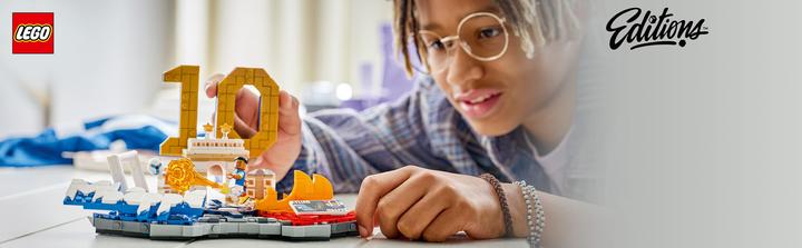 Image du produit LEGO Kylian Mbappé - Faits marquants du football (43013, LEGO Editions)