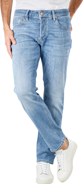Jack & Jones Davis Jeans Slim Straight Fit Med Blue