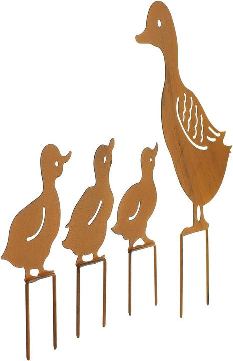 Immagine prodotto Angela Bruderer Gartenstecker «Entenfamilie», 4er-Set
