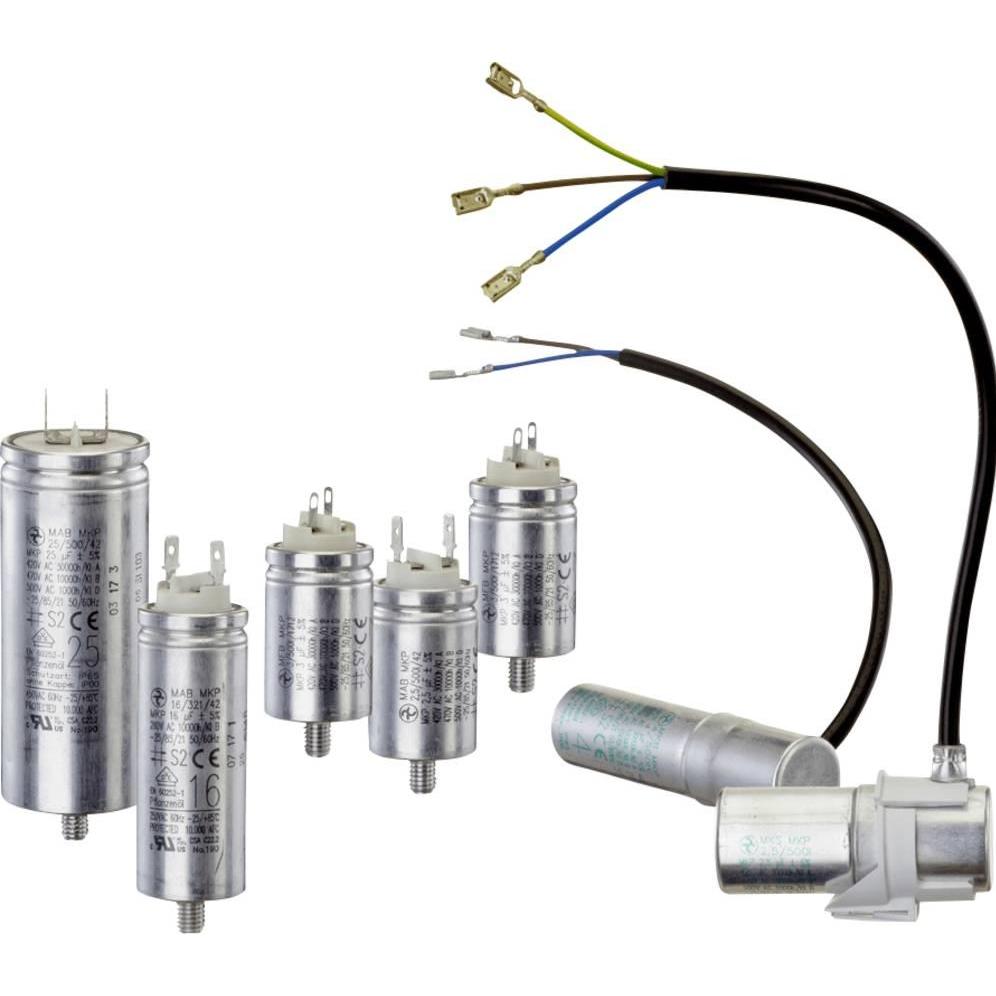 Hydra MKP 285 MAB 80uF 55x119 1 St. MKP-Folienkondensator radial bedrahtet 80 µF 450 V/AC 5% (Ø x, Kondensator